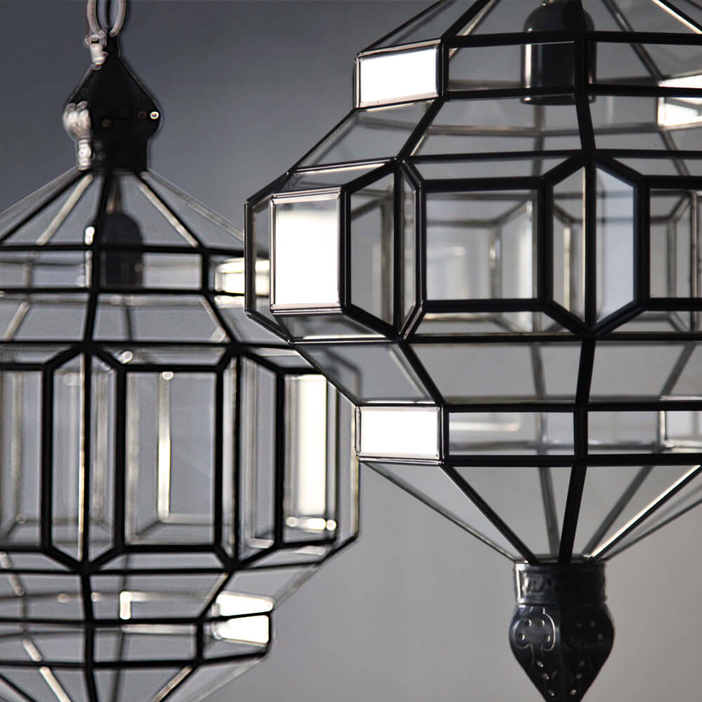 alhambra pendant lights, modern lighting inspired by moorish style
