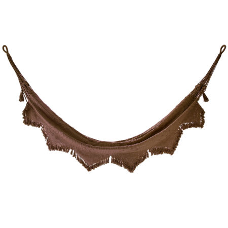 best solid chocolate handwoven indoor or outdoor hammock