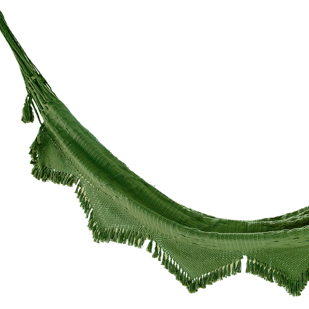 best solid moss green handwoven indoor or outdoor hammock