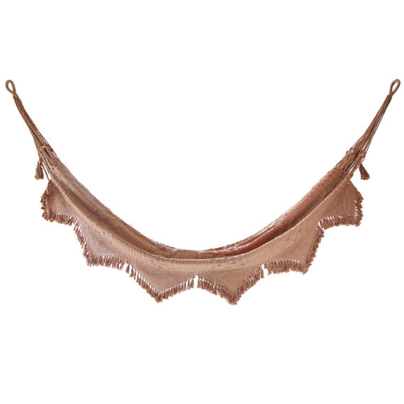 best handmade cotton bolivian hammock in toffee