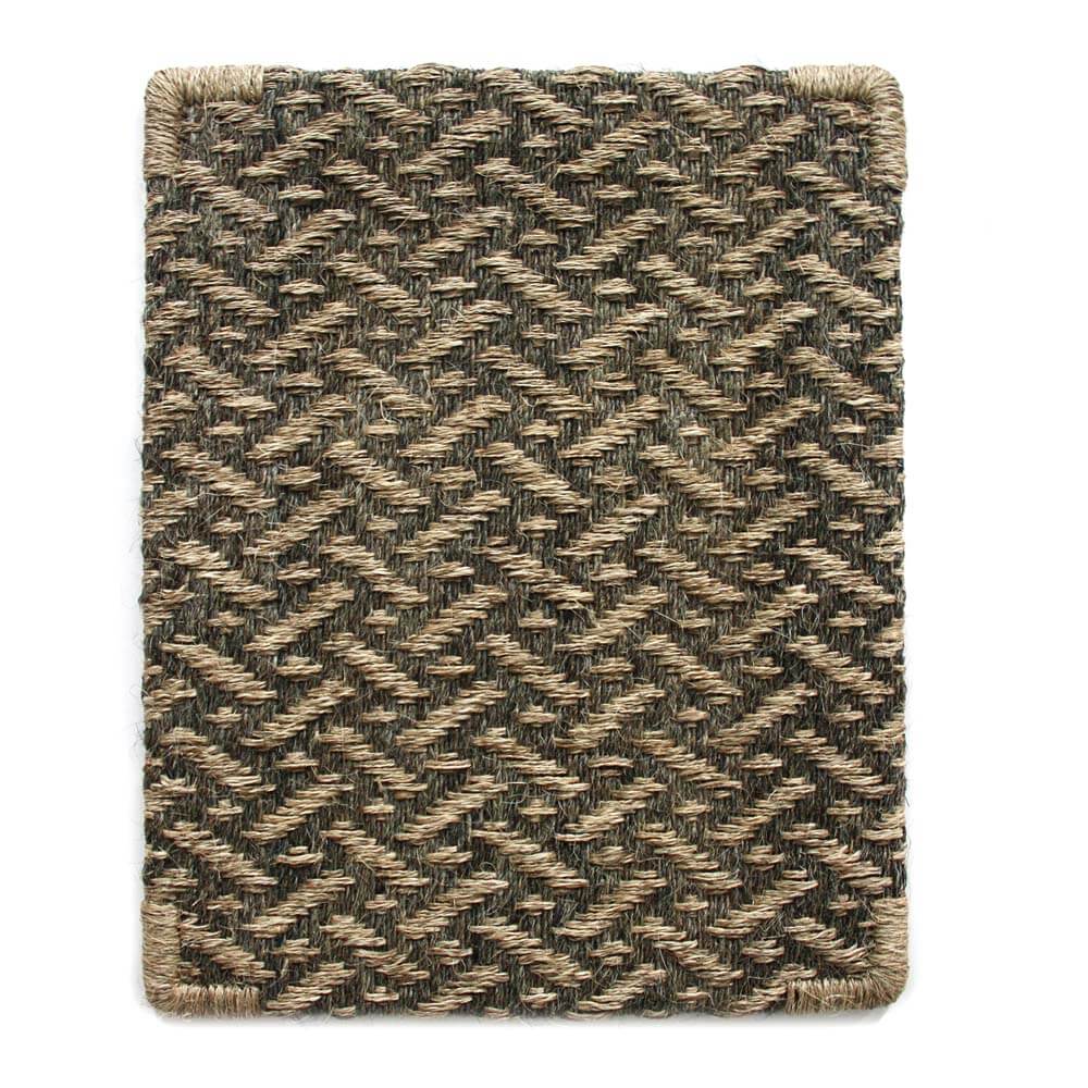 colombian crin rugs horsehair + jute, festival pattern l'aviva home