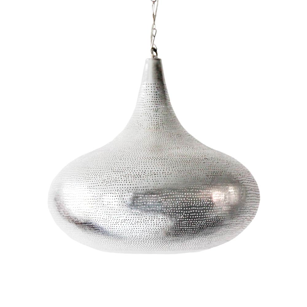 Egyptian Lamps L Aviva Home Modern Silver Metal Egyptian Pendant Light