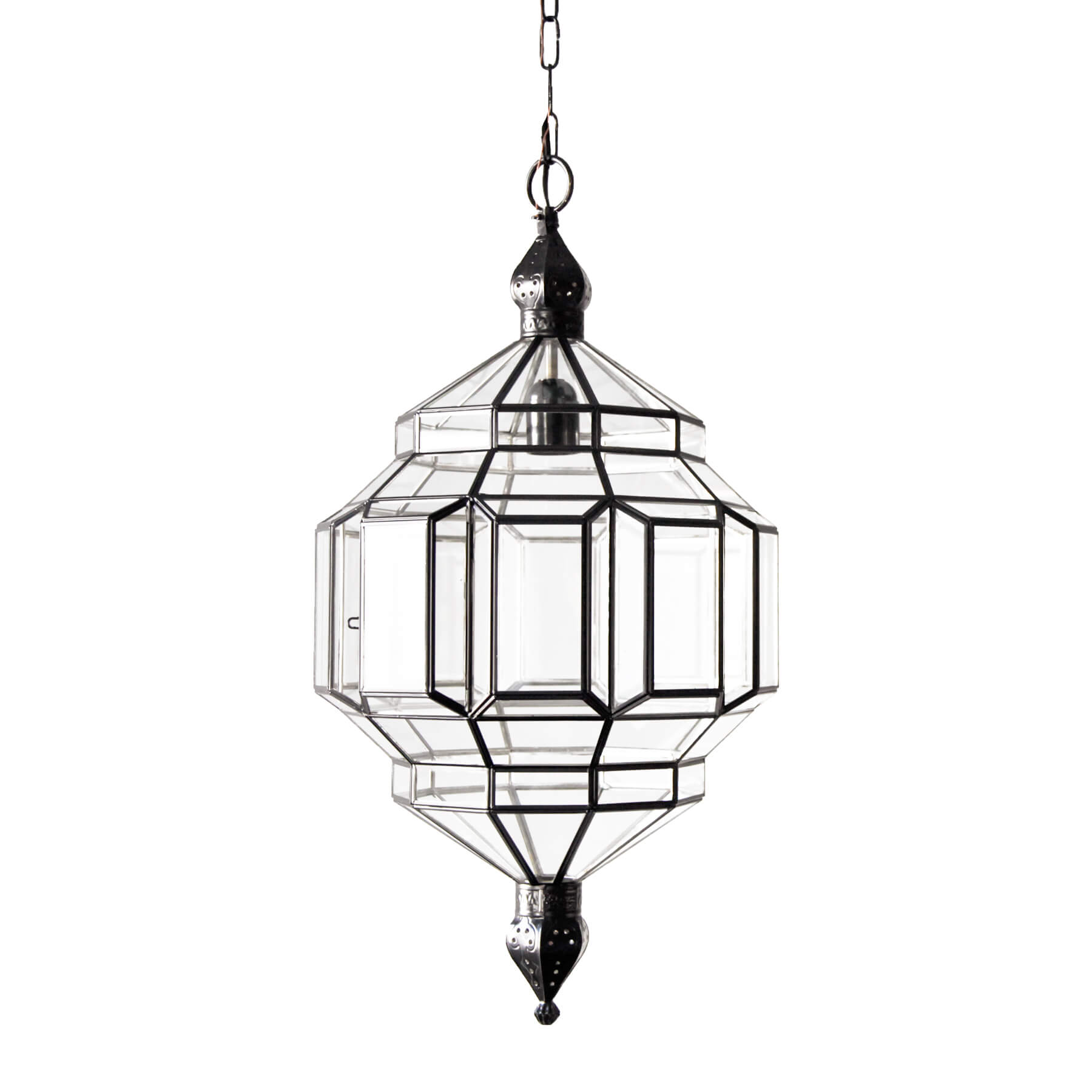 granada lighting from l'aviva home. handmade black pendant light fixture.