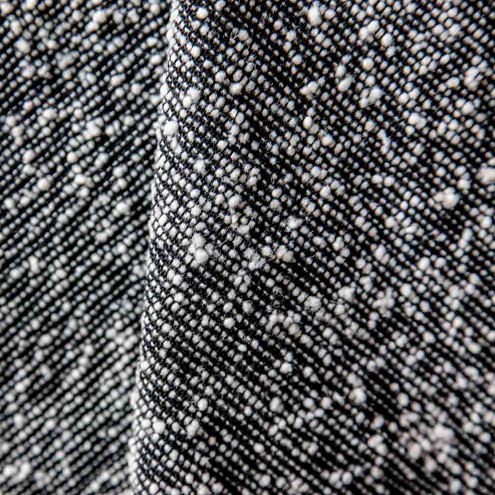 boucle noir fabric by the yard, beautiful, black, nubby fabric that is prefect for upholstery and pillows.