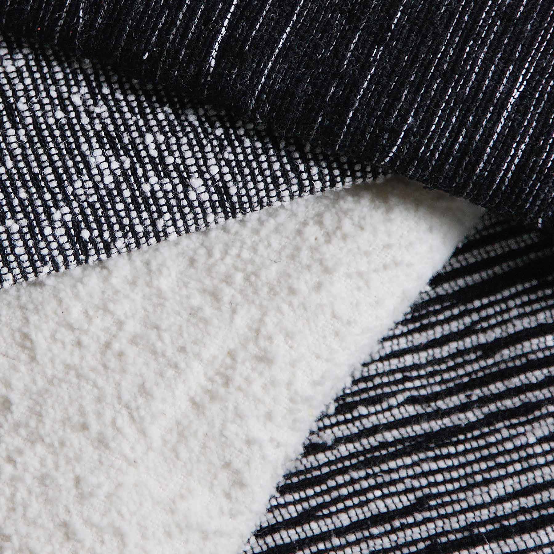 Boucle wool fabric by the yard