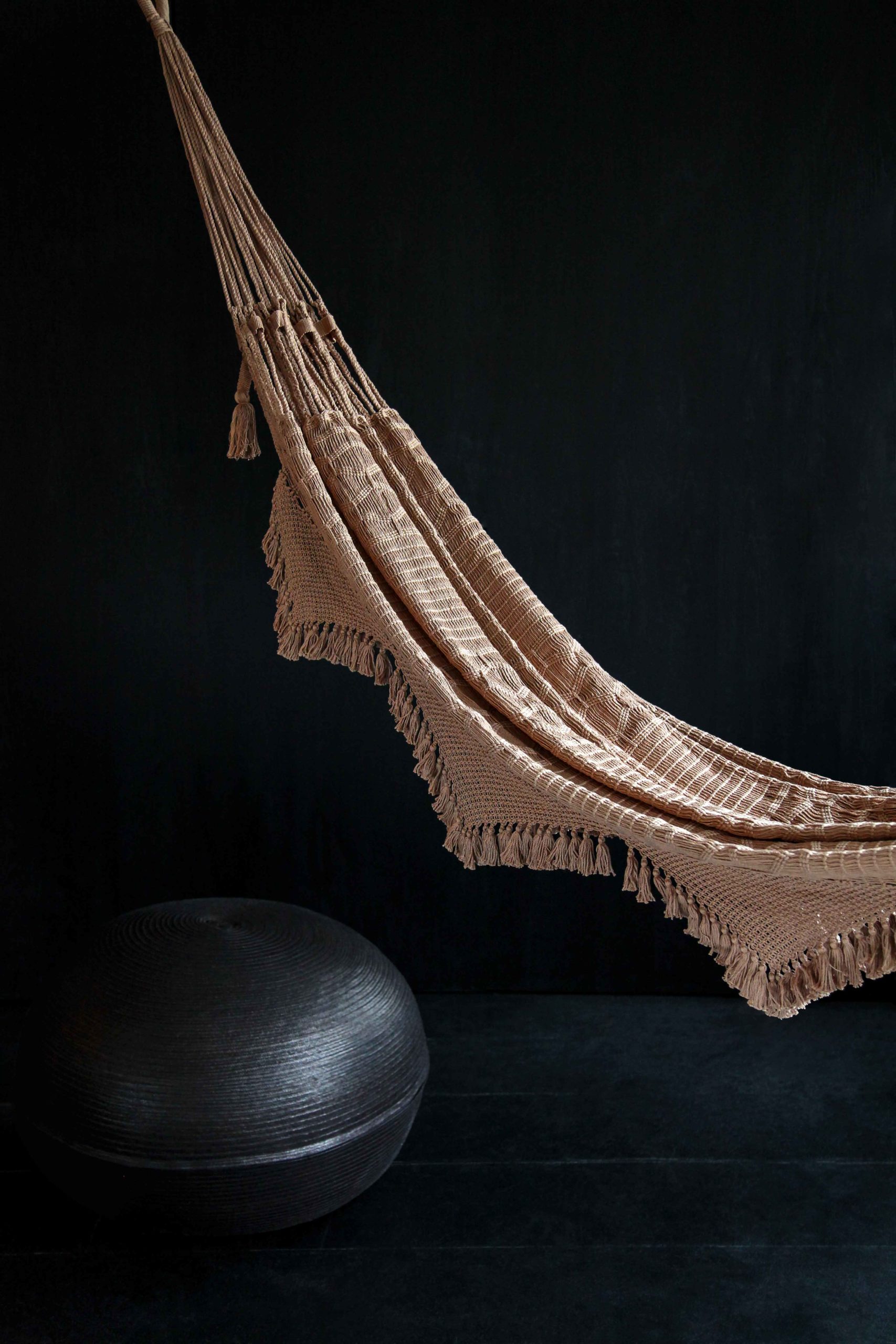 best handmade cotton bolivian hammock in toffee