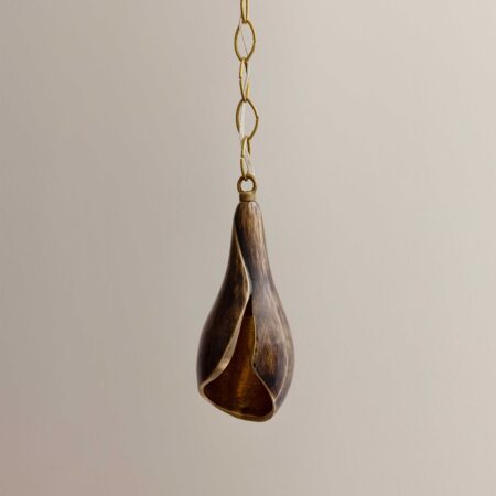 Lirio pendant in sepia finish
