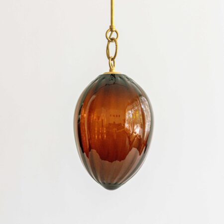 Tobala pendant in cobre glass