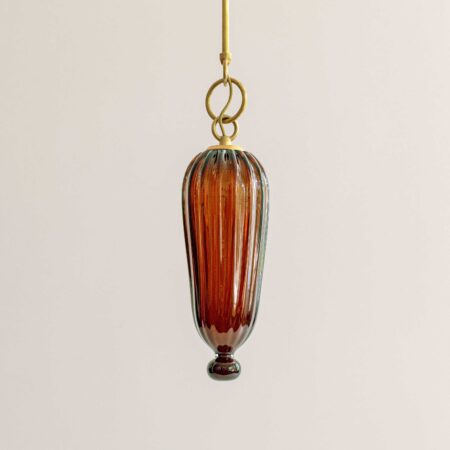Agave Cuishe Pendant Cobre Glass