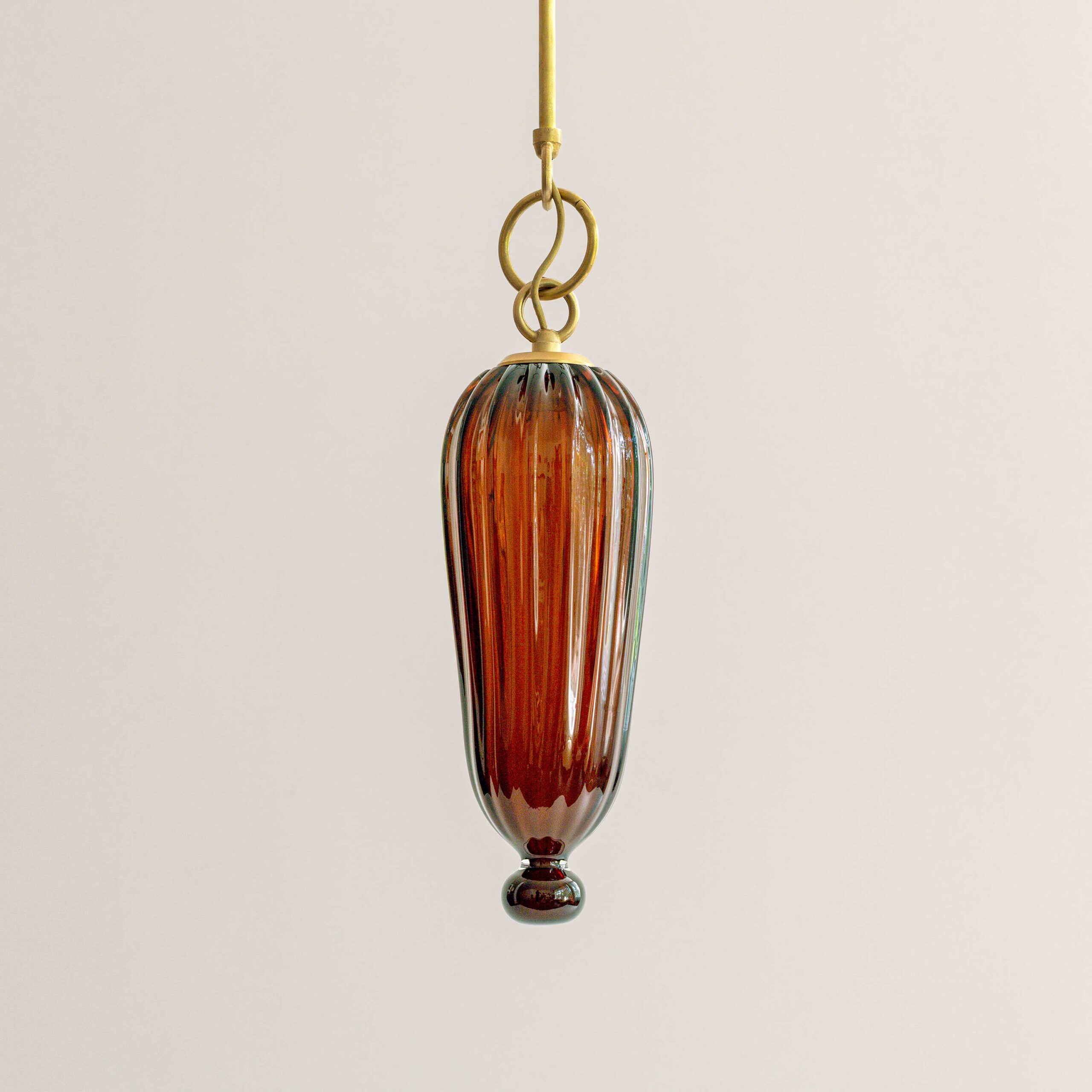 Agave Cuishe Pendant Cobre Glass