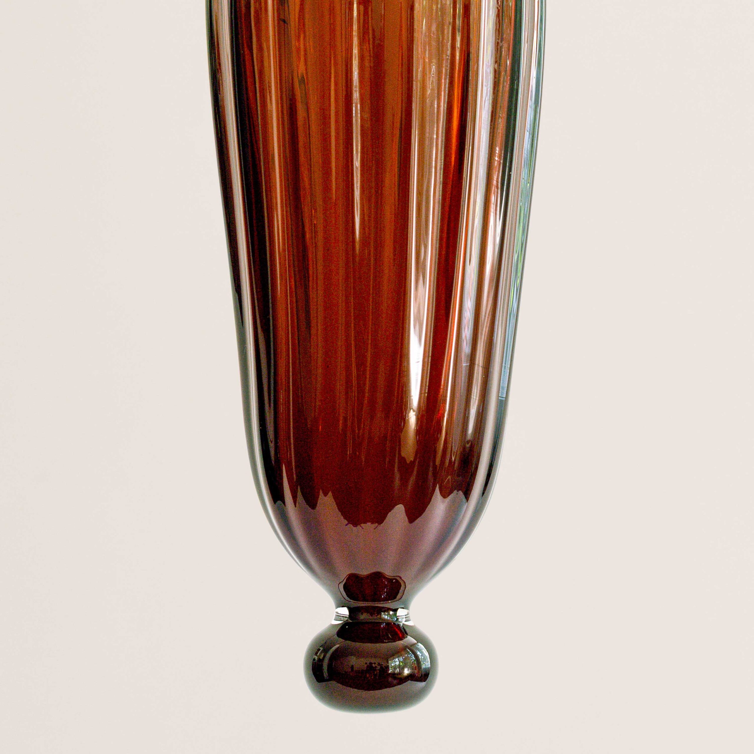 Agave Cuishe Pendant Cobre Glass