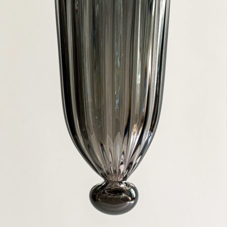 Agave Cuishe Pendant Obsidian Glass