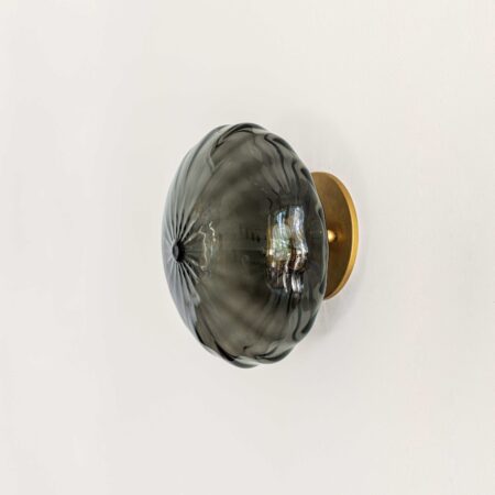 Agave Espadin Mini Pendant Obsidian Glass