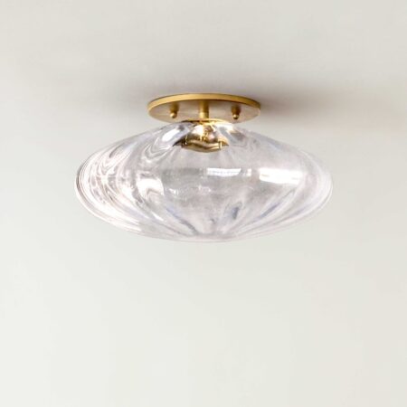 Agave Espadin Flush Mount Clear