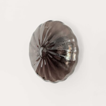 Espadin Sconce in obsidian glass