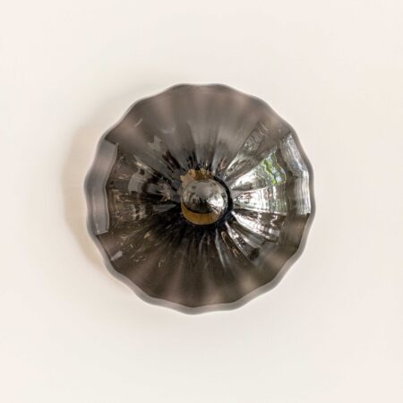 Espadin Sconce in obsidian glass