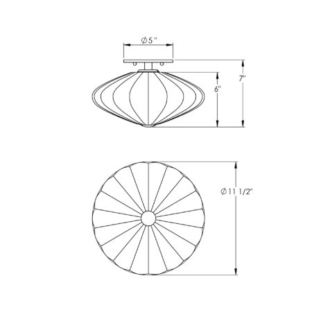 Espadín Sconce to scale print out