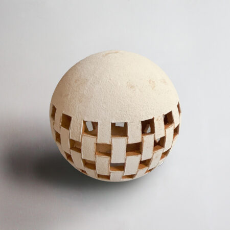 Atzompa white washed finish
