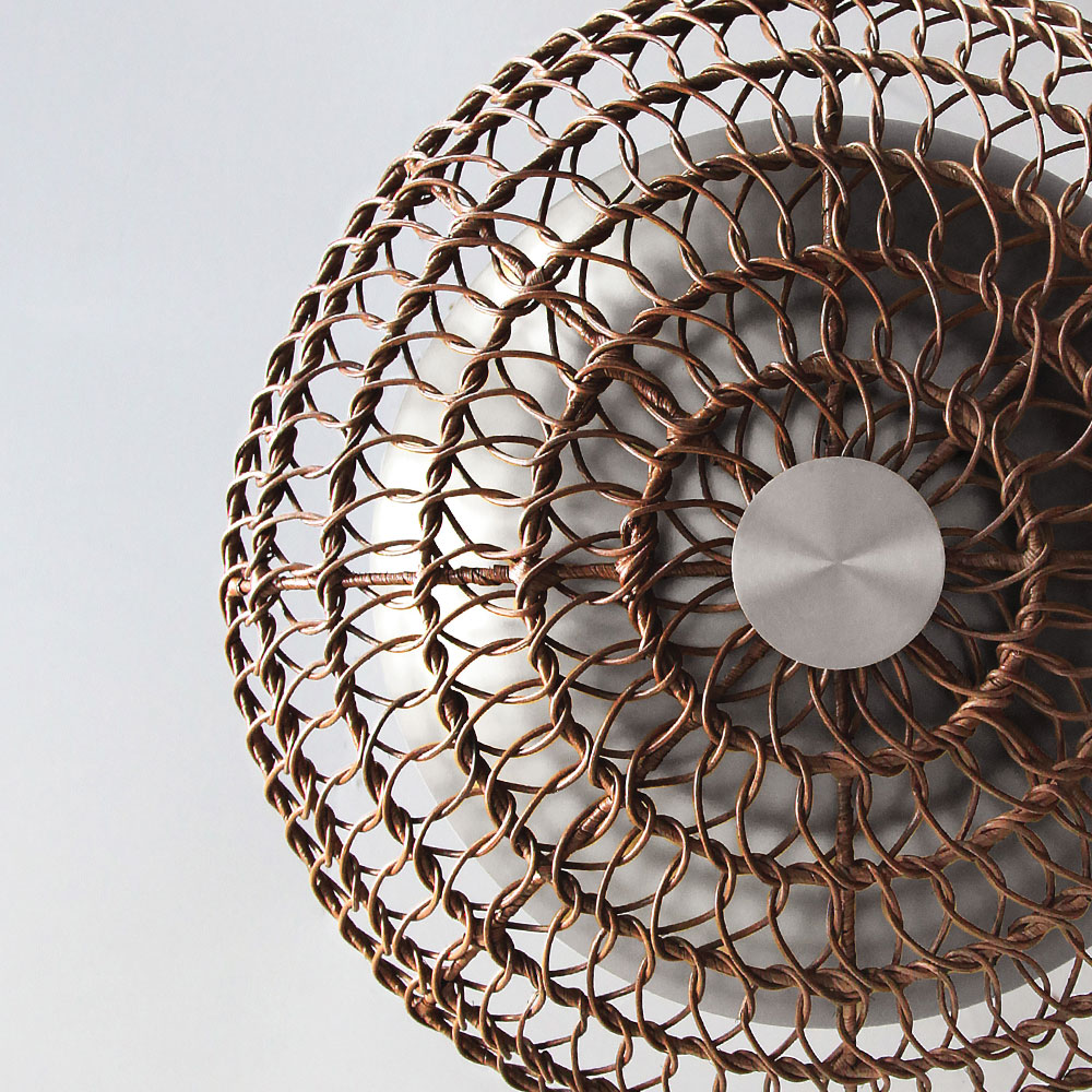 Mocha Rattan with Brushed Nickel hover