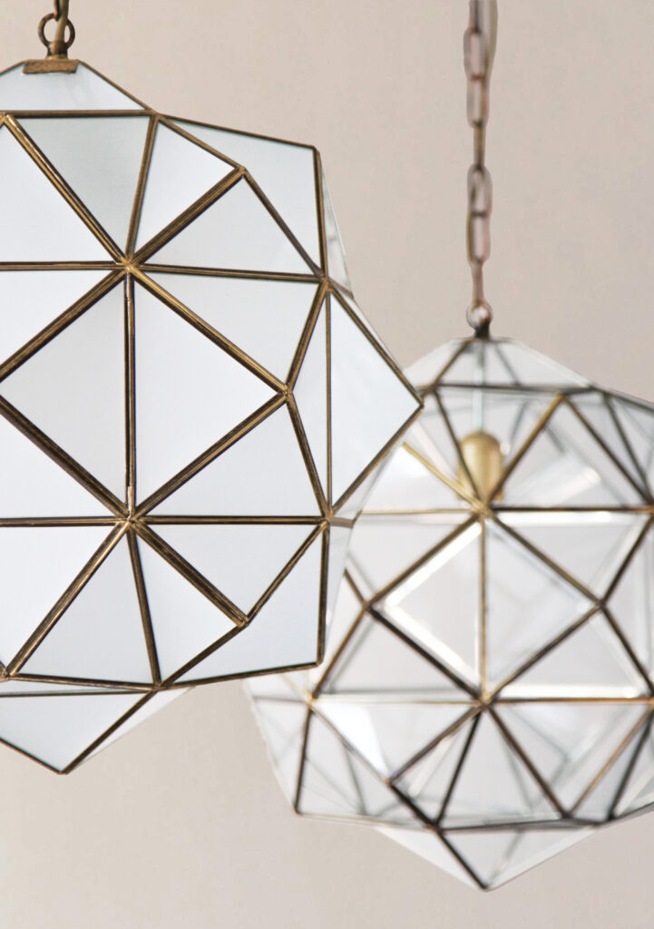 glass lantern