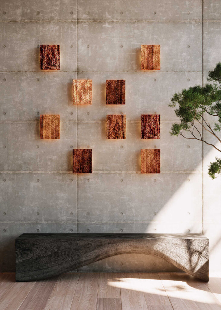 Martillado_Banner_02 wood lighting sconces