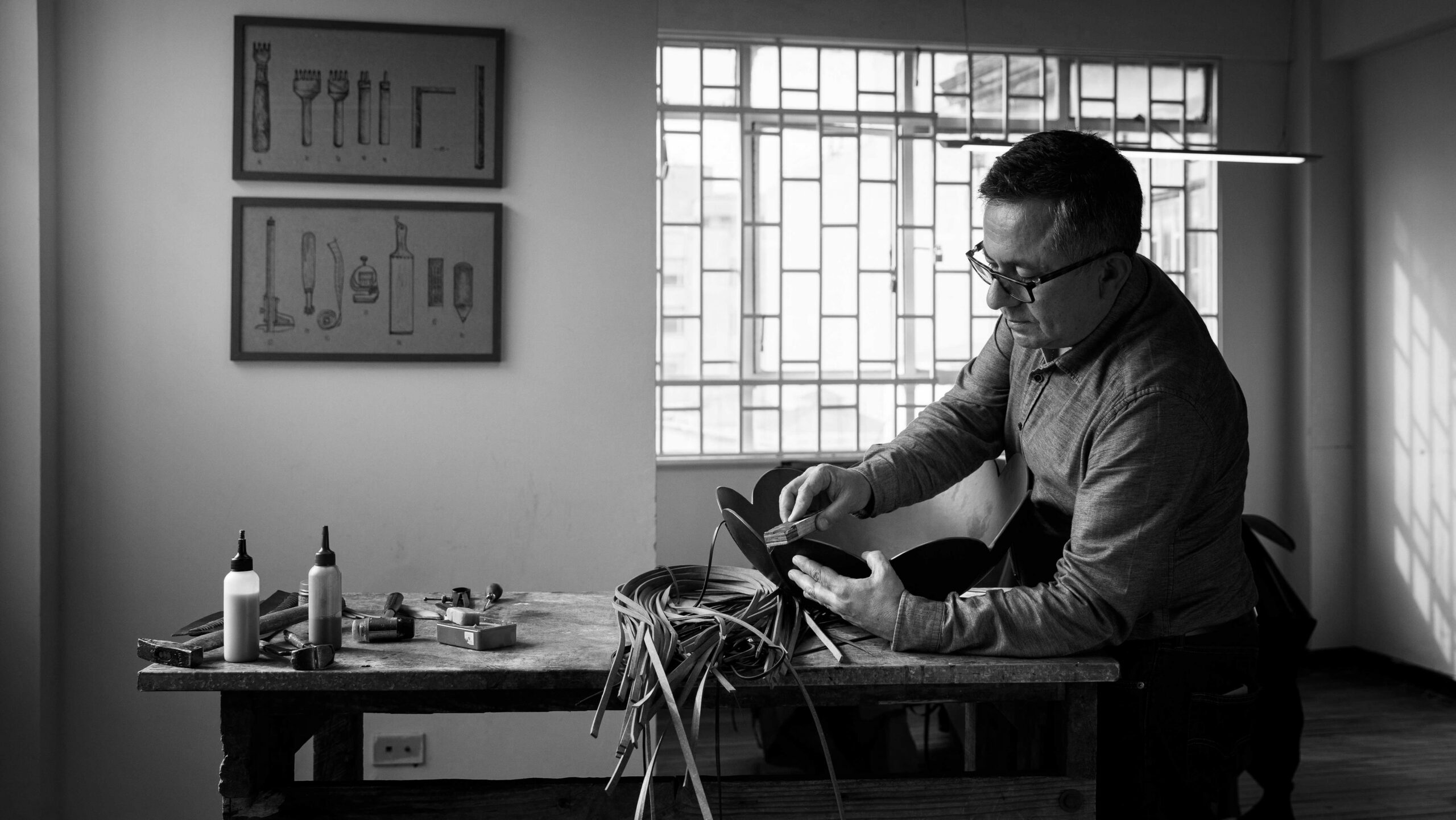 Leather workshop