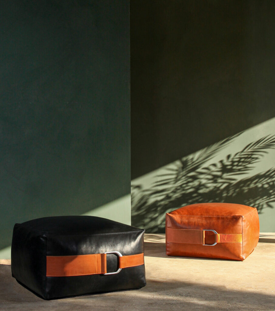 Talabartero_workshop_04 We've partnered with master craftsman Edgar Beltran Jaramillo and the skilled team in his Bogotá-based workshop to bring this collection to life. Each piece is crafted from a saturated jewel-toned color palette that draws on the works of Colombian artist Fernando Botero.